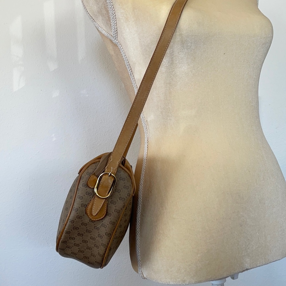 Vintage Gucci crossbody bag tan beige - Picture 5 of 16